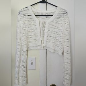 Crochet Long Sleeve Top